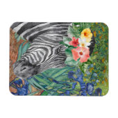 Van Gogh's Ire und Extravagantes Zebra Magnet (Horizontal)