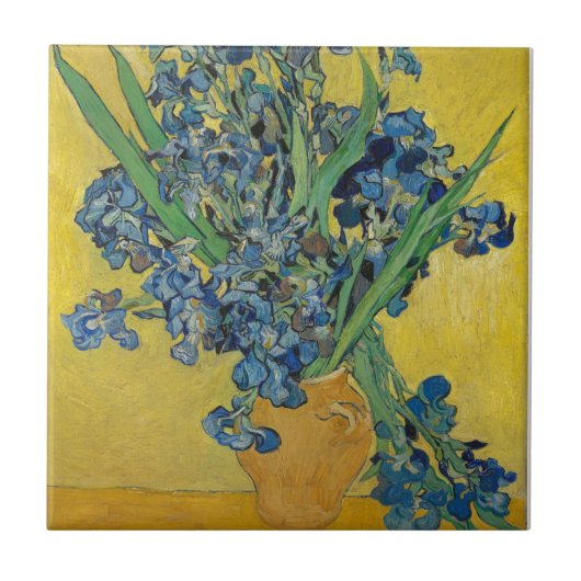 Van Gogh's Iris Fliese (Vorderseite)