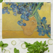 Van Gogh's Iris Küchentuch (Gefaltet)