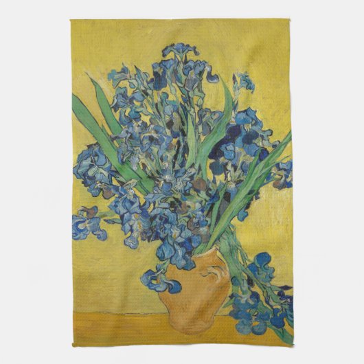 Van Gogh's Iris Küchentuch (Vertikal)