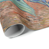Van Gogh's irisches Wrapping Paper Geschenkpapier (Rolleneckpunkt)