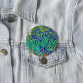 Van Goghs Irises Button (Beispiel)