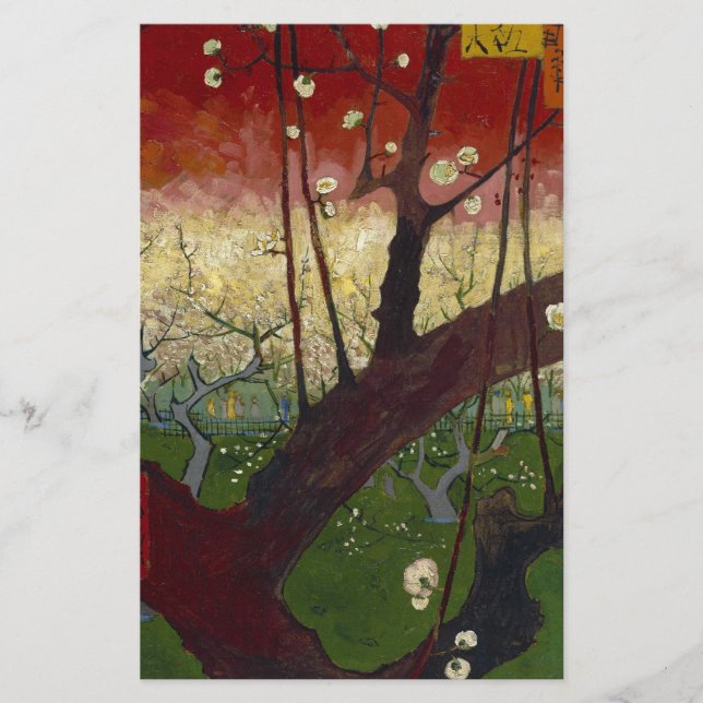 Van Gogh's Japonaiserie nach Hiroshige (Vorderseite)
