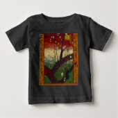 Van Gogh's Japonaiserie nach Hiroshige Baby T-shirt (Vorderseite)