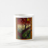 Van Gogh's Japonaiserie nach Hiroshige Kaffeetasse (Mittel)