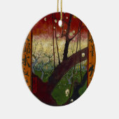 Van Gogh's Japonaiserie nach Hiroshige Keramik Ornament (Rechts)