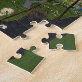 Van Gogh's Japonaiserie nach Hiroshige Puzzle (Seite)