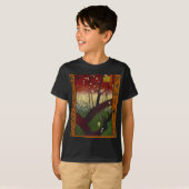 Van Gogh's Japonaiserie nach Hiroshige T-Shirt (Vorne ganz)