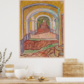 Van Gogh's Korridor im Asylbereich Poster (Küche)