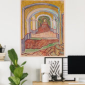 Van Gogh's Korridor im Asylbereich Poster (Heimbüro)