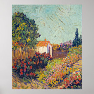 Van Gogh's Landschaft Poster