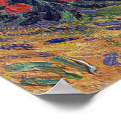 Van Gogh's Landschaft Poster (Ecke)