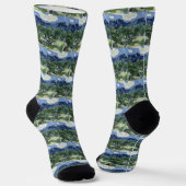 Van Gogh's Landschaftsbild der Olivenbäume Socken (Gewinkelt)