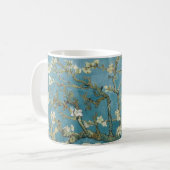 Van Goghs Mandelblüte Kaffeetasse (Vorderseite Links)