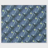 Van Goghs Nacht Geschenkpapier (Flach)