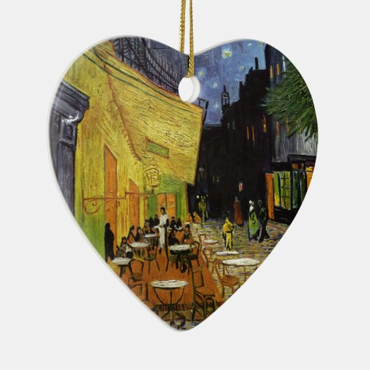 Van Gogh's Night Cafe Keramikornament (Rechts)