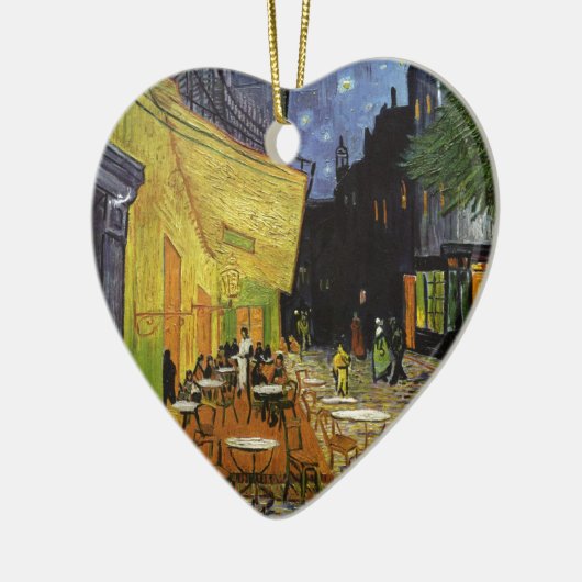 Van Gogh's Night Cafe Keramikornament (Links)