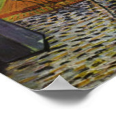 Van Gogh's Night Cafe Poster (Ecke)