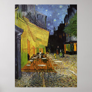 Van Gogh's Night Cafe Poster