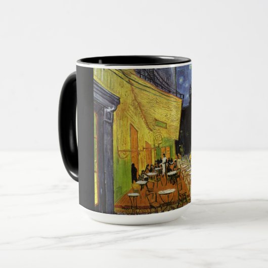 Van Gogh's Night Cafe Tasse (Vorderseite Links)