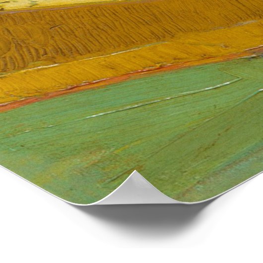 Van Gogh's Oleanders Poster (Ecke)