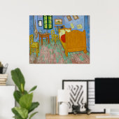 Van Gogh's Poster Das Schlafzimmer (Heimbüro)