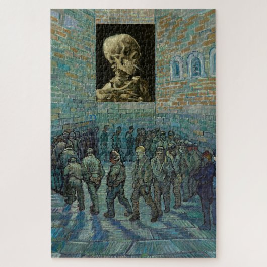 Van Gogh's Reimage Skelettgefängner üben Puzzle (Vertikal)