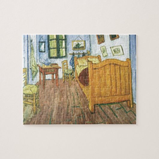 Van Gogh's Schlafzimmer in Arles Malerei Art Puzzle (Horizontal)