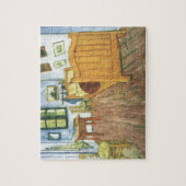 Van Gogh's Schlafzimmer in Arles Malerei Art Puzzle (Vertikal)