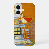 Van Goghs Schlafzimmer iPhone 16 Hülle (Rückseite)