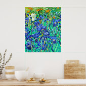 Van Goghs Schwertlilien Poster (Küche)