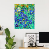 Van Goghs Schwertlilien Poster (Heimbüro)