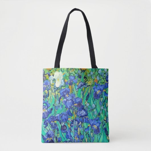 Van Goghs Schwertlilien  Tasche (Vorderseite)