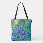 Van Goghs Schwertlilien  Tasche (Rückseite)