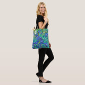 Van Goghs Schwertlilien  Tasche (Am Model)