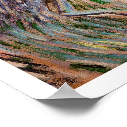 Van Goghs Selbstportraits Poster (Ecke)