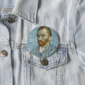 Van Goghs Selbstporträt Button (Beispiel)