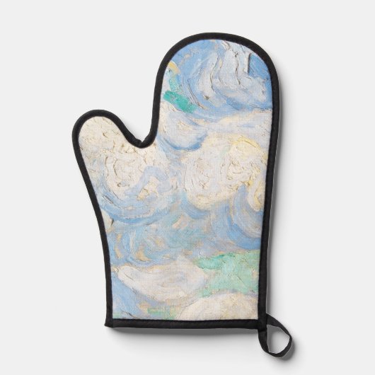 Van Gogh's sky background Ofenhandschuh (Vorderseite)