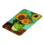 Van Gogh's Sonnenblumen (3) Magnet (Linke Seite)