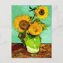 Van Gogh's Sonnenblumen (3) Postkarte