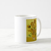 Van Gogh's Sonnenblumen Kaffeetasse (VorderseiteRechts)