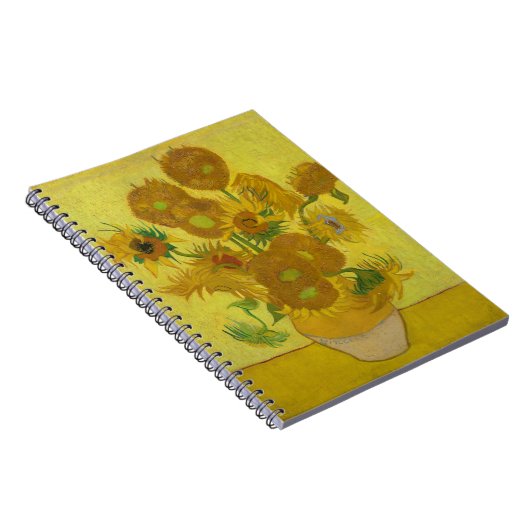 Van Gogh's Sonnenblumen Notizblock (Rechte Seite)