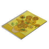 Van Gogh's Sonnenblumen Notizblock (Linke Seite)