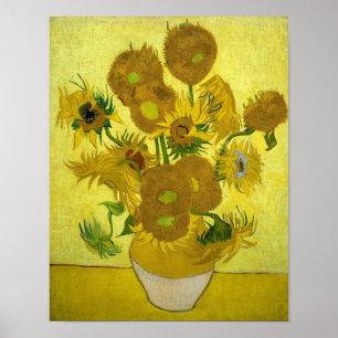 Van Gogh's Sonnenblumen Poster