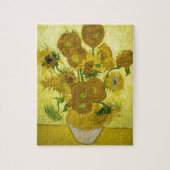 Van Goghs Sonnenblumen Puzzle (Vertikal)