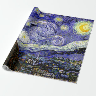 Van Gogh's Starry Night, 1889 Geschenkpapier