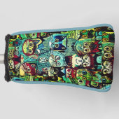 Van Gogh's Starry Night, 1889 Golf Head Cover Golf Headcover (Vorderseite)