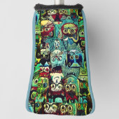 Van Gogh's Starry Night, 1889 Golf Head Cover Headcover (Rotieren 90)