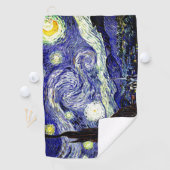 Van Gogh's Starry Night, 1889 Golfhandtuch (Insitu)
