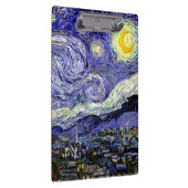 Van Gogh's Starry Night, 1889 Klemmbrett (Rechts)